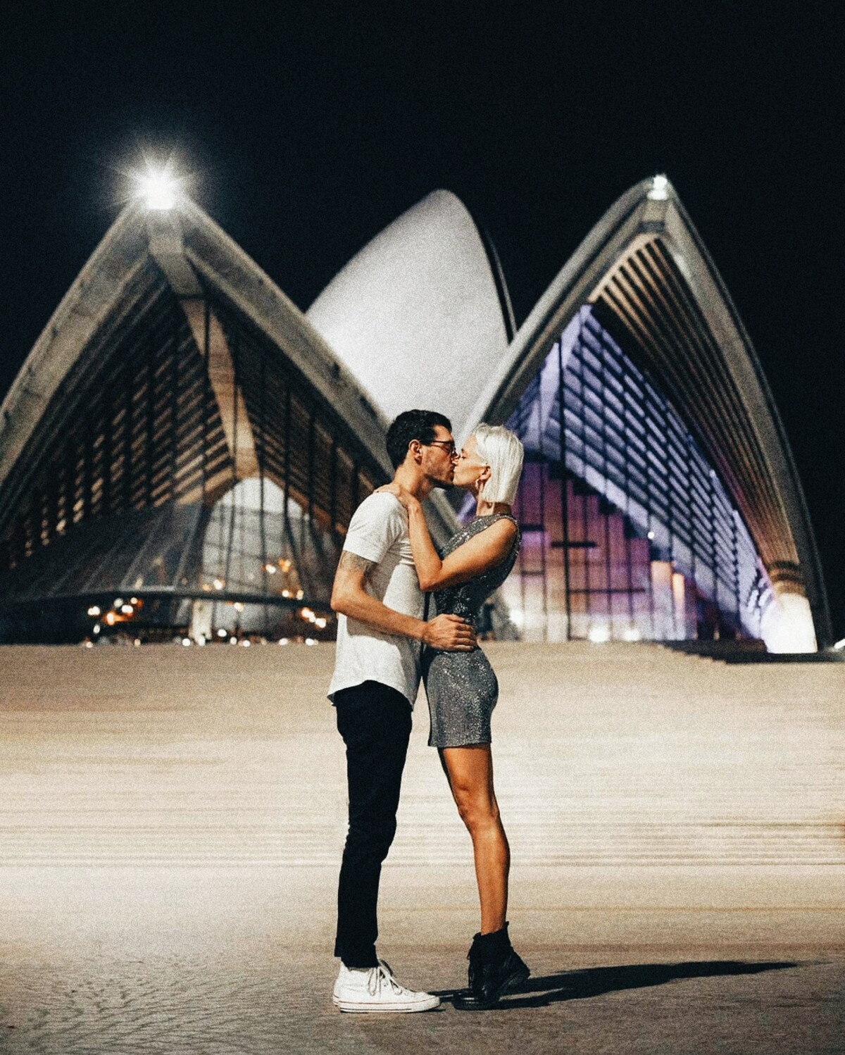 Zuzana so svojím priateľom Petrom v Sydney.