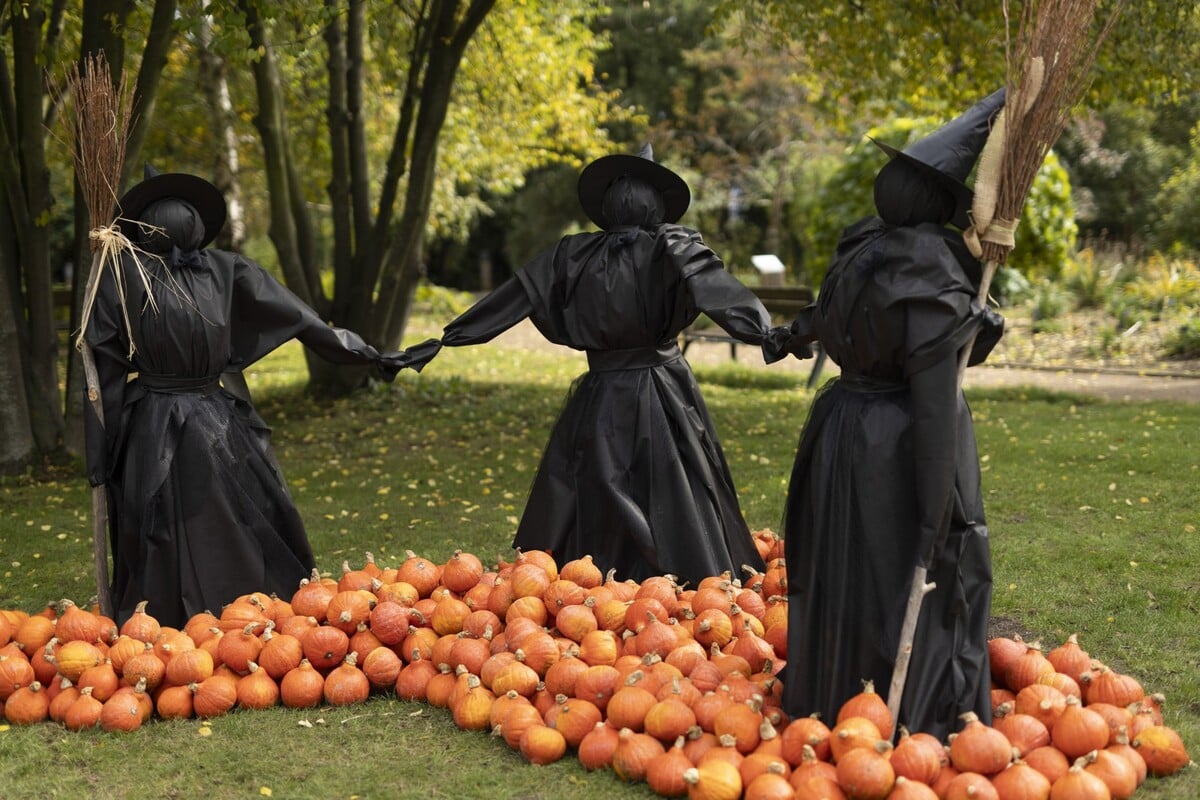 Výstava dýní v Botanické zahradě Praha.