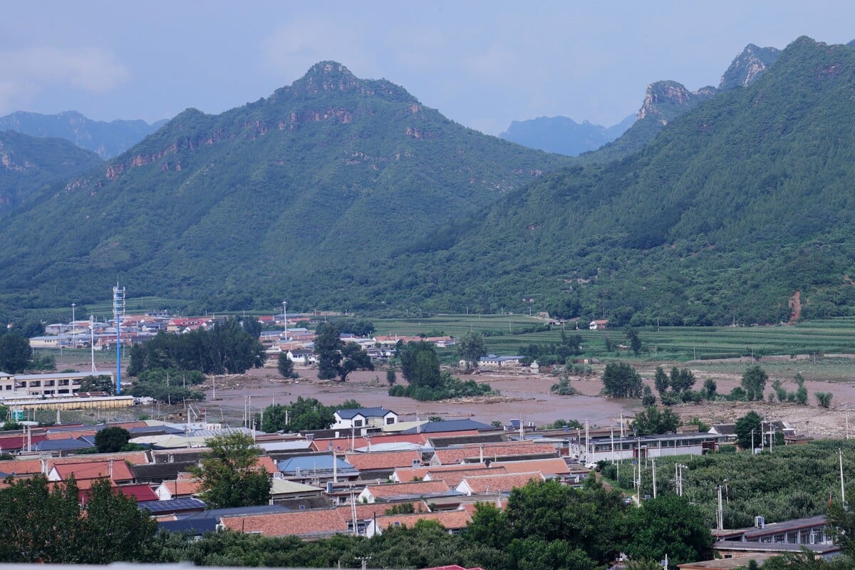 Peking, záplavy