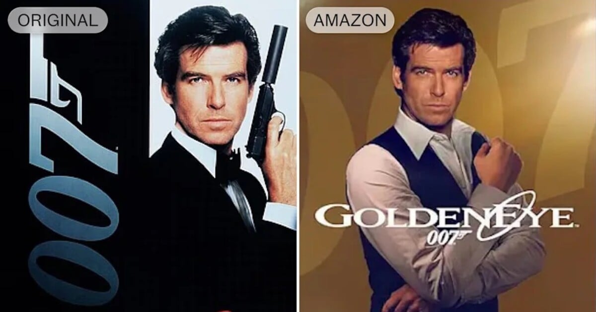 Amazon odstranil zbraně ze všech plakátů Jamese Bonda. Po kritice fanoušků grafiku smazal