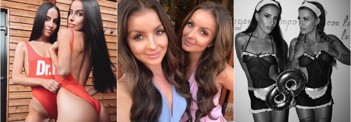 6 nejkrásnějších ženských dvojčat z našich končin. Tyto identické Češky a Slovenky tě okouzlí duplicitní krásou