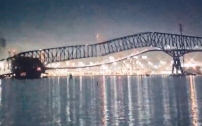VIDEO: V Baltimoru se zřítil čtyřproudový most. Počet obětí zatím není znám