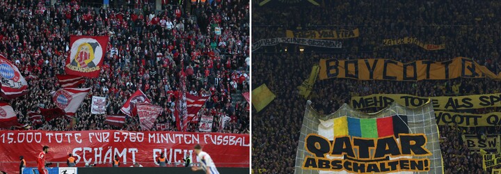 MS 2022 v Katare: „15-tisíc mŕtvych pre 5 760 minút futbalu,“ odkazujú fanúšikovia nemeckých klubov a vyzývajú na bojkot turnaja