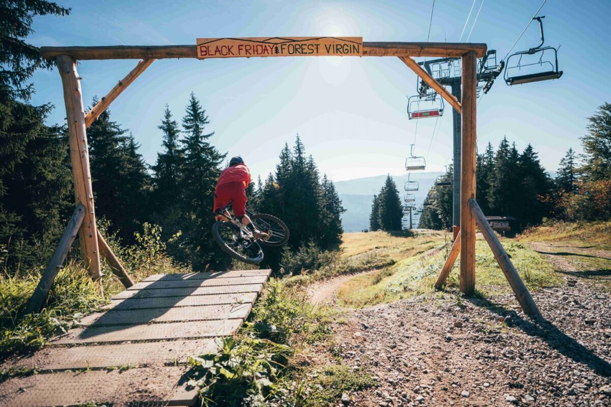 bikepark špičák