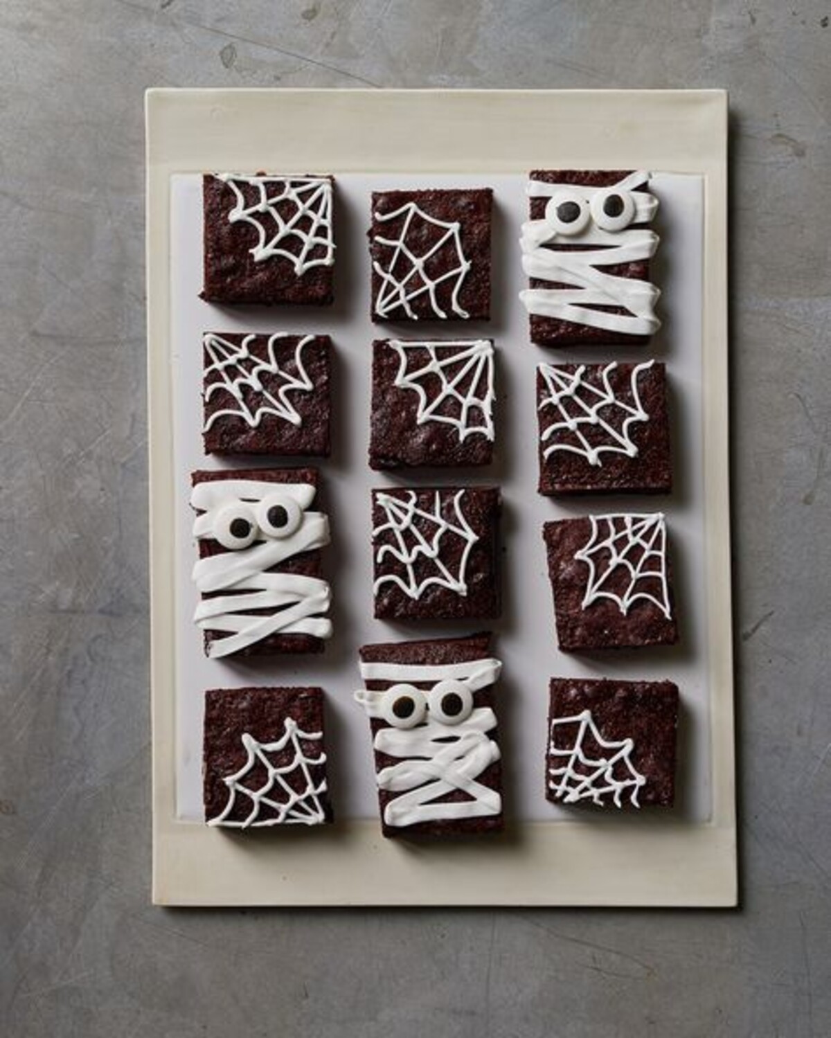 halloween, brownies