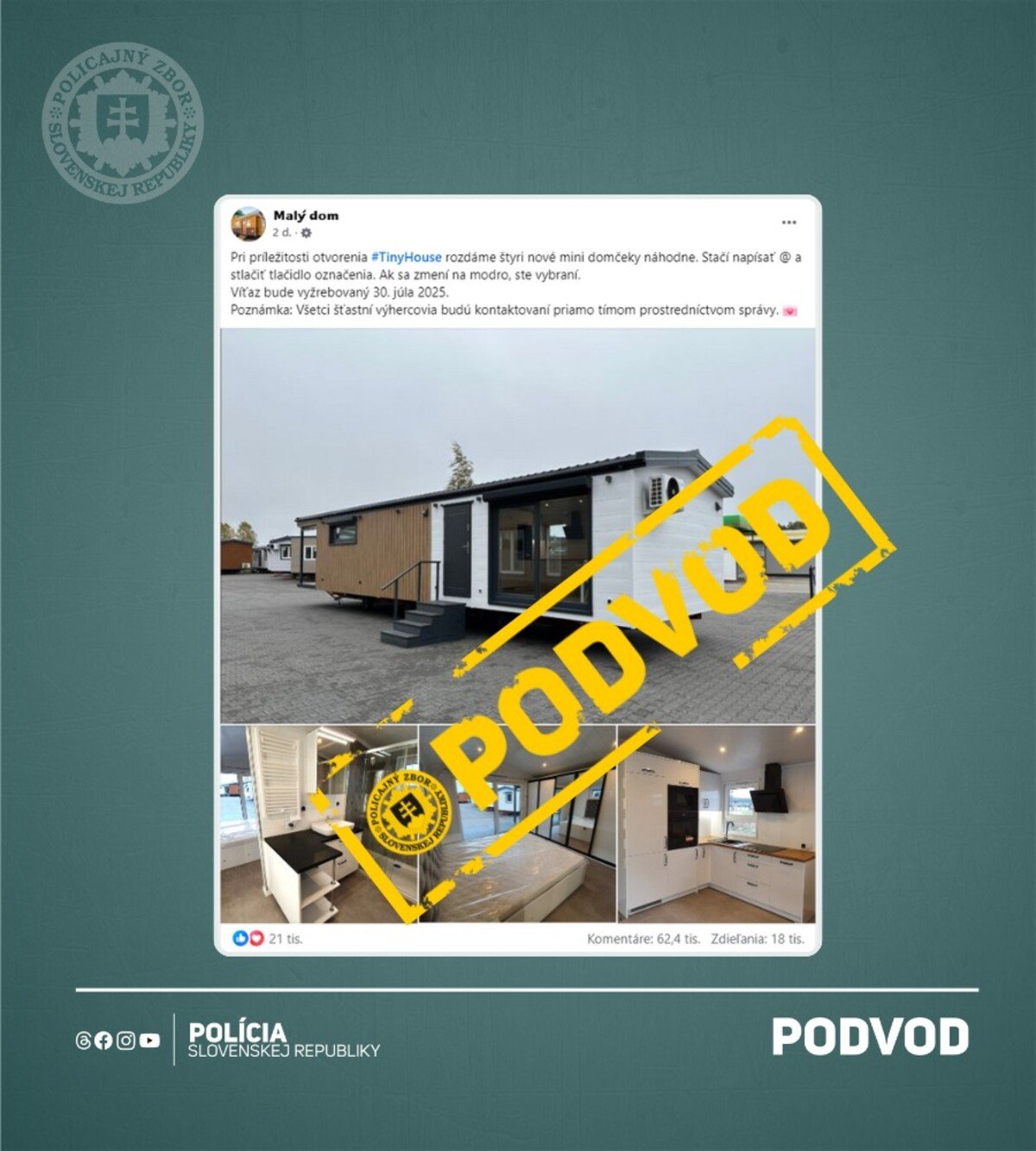 podvod, policia