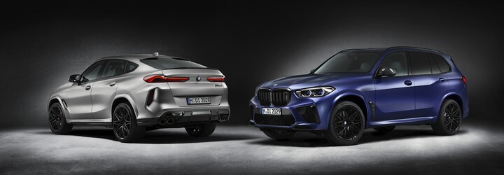 625-koňové BMW X5 M a X6 M sú vďaka 250-kusovej edícii ešte exkluzívnejšie