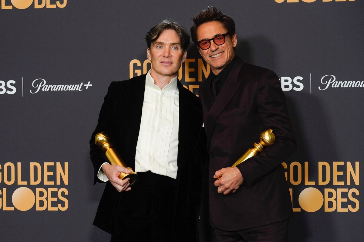 Cillian Murphy robert downey jr. zlate globusy