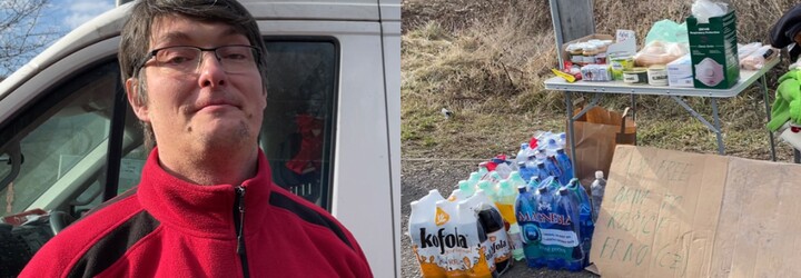 REPORTÁŽ: Byli jsme se podívat na hraničních přechodech s Ukrajinou. Chladnou noc vystřídal den plný charity a solidárnosti