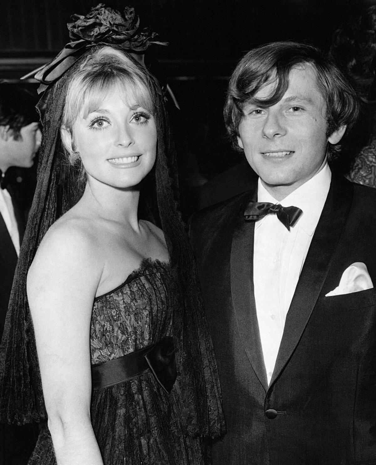 Sharn Tate a Roman Polanski na premiéře jeho filmu v Londýně v roce 1966.
