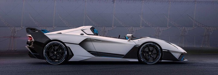 Lamborghini ukázalo specialitku bez čelního okna. Má 770 koní a může na běžné silnice