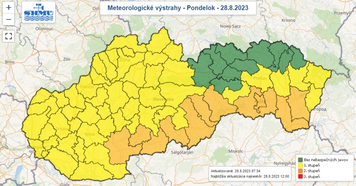 počasie