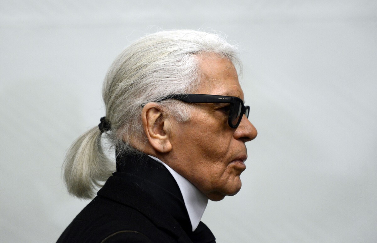 Karl Lagerfeld.