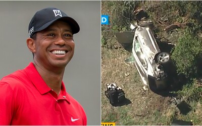 Tiger Woods mal vážnu dopravnú nehodu, aktuálne ho operujú v nemocnici. Z vraku auta ho museli vyberať kliešťami.