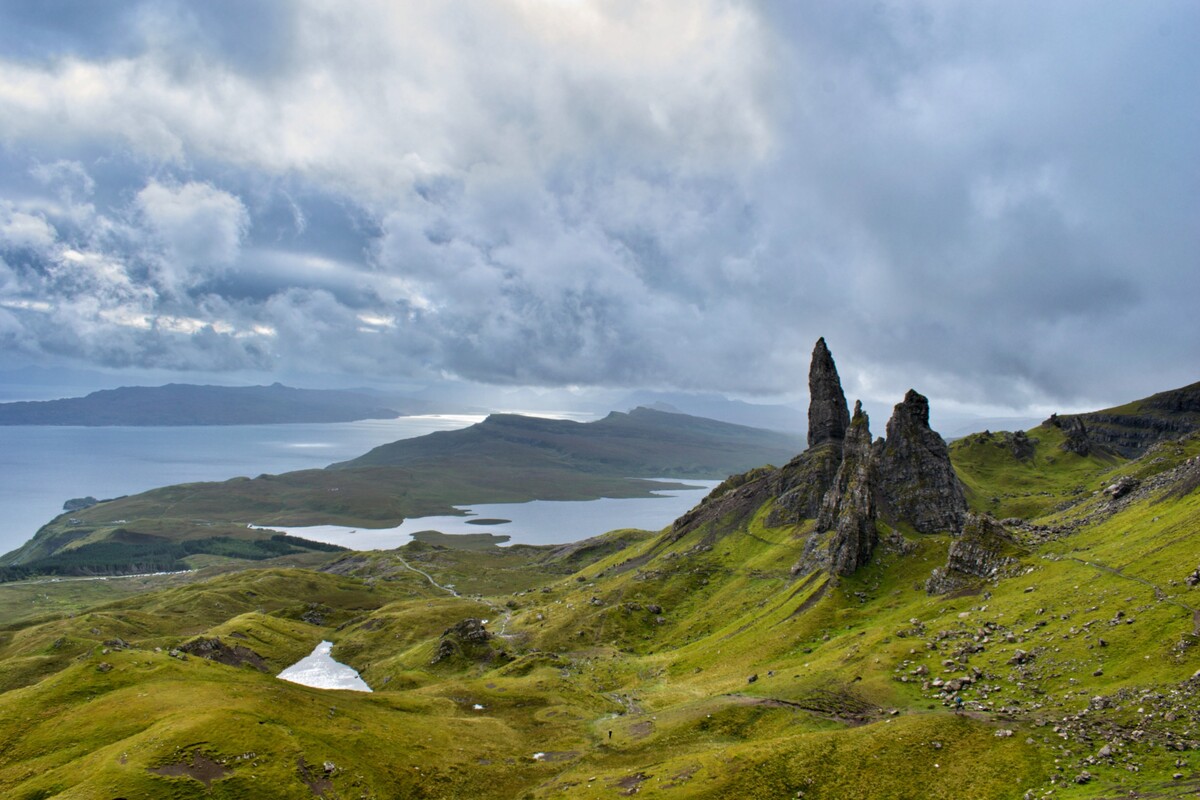 Old Man of Storr v Škótsku.