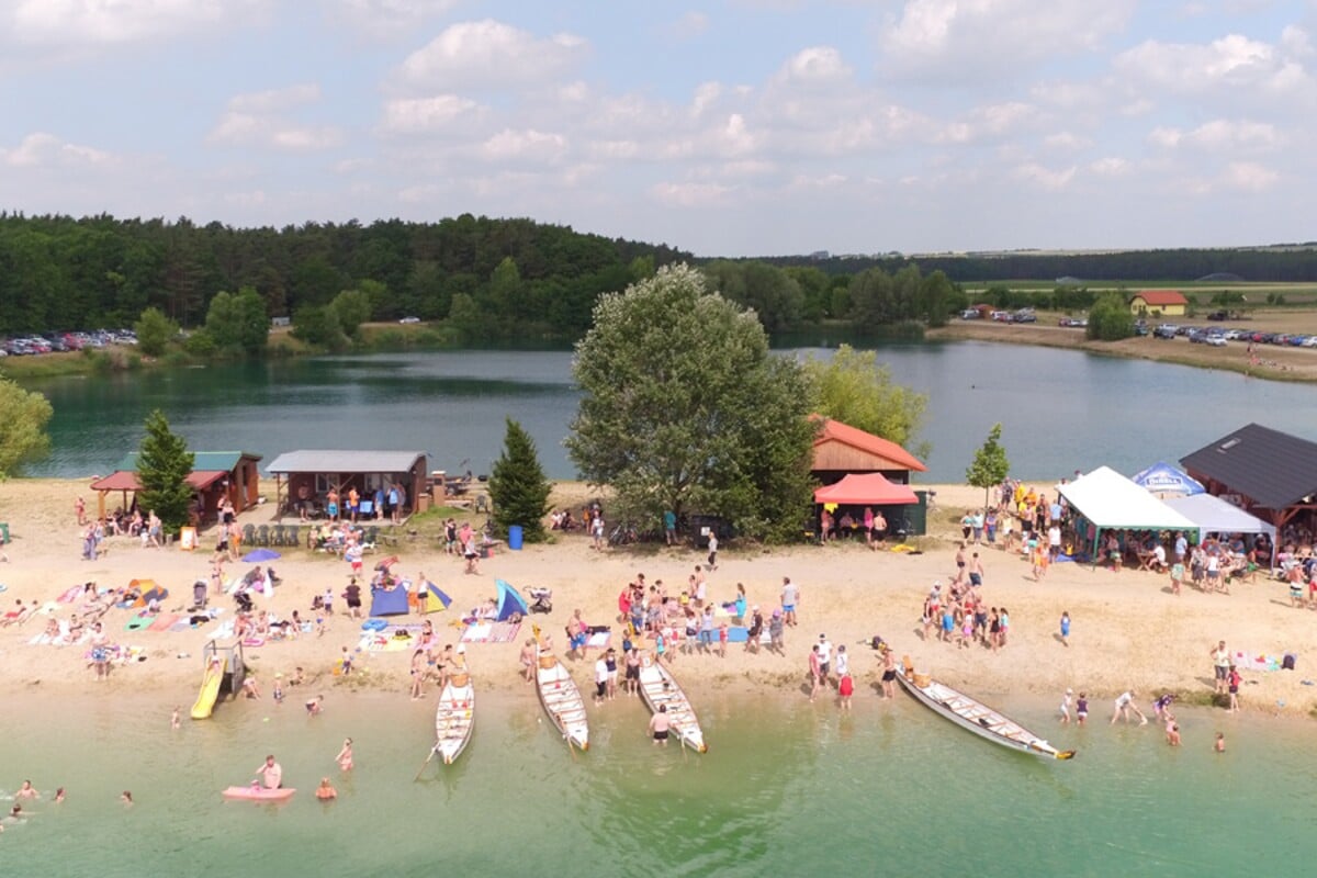 konětopy koupání jezero