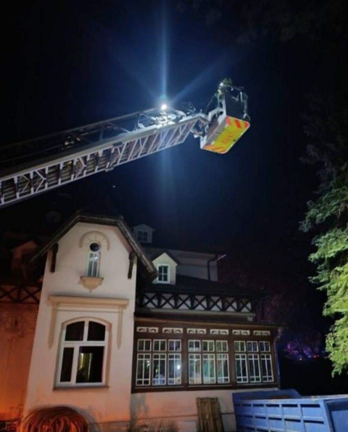 Vyprošťovací akce v Čeladné