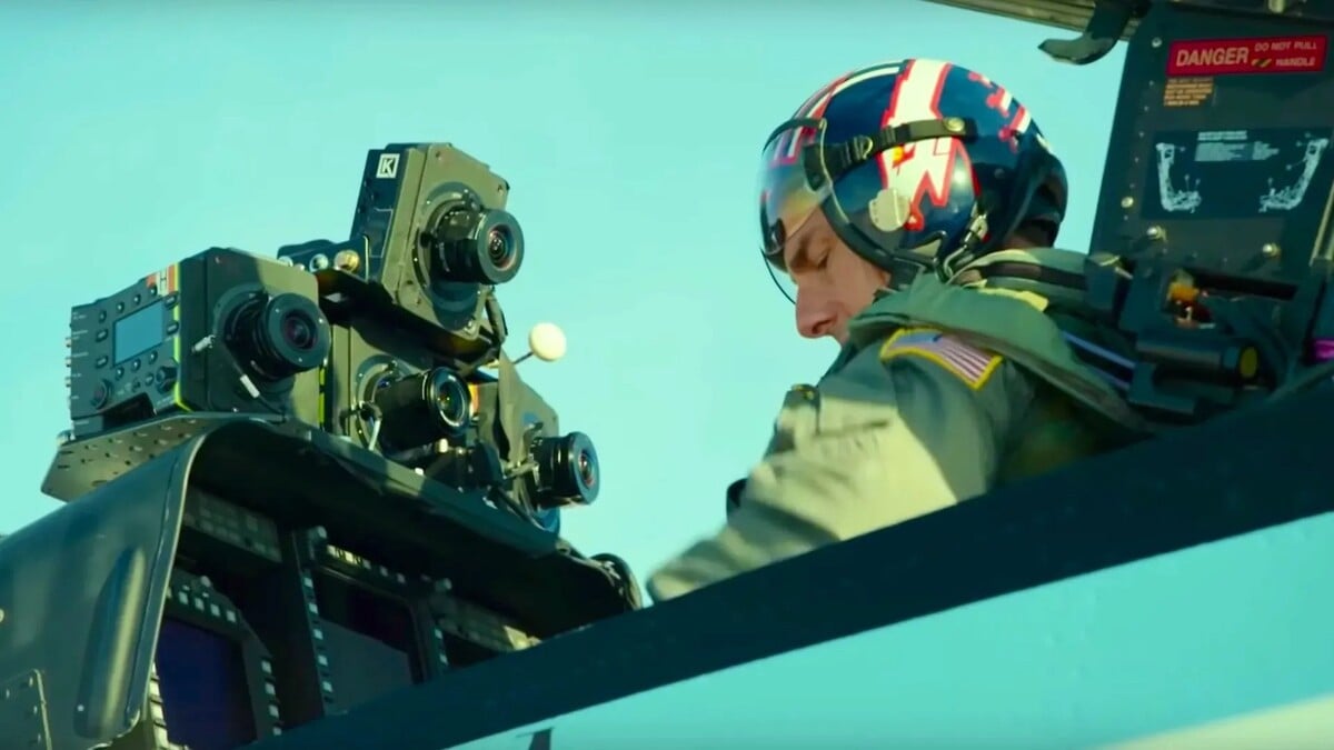 ako sa natáčal film Top Gun Maverick