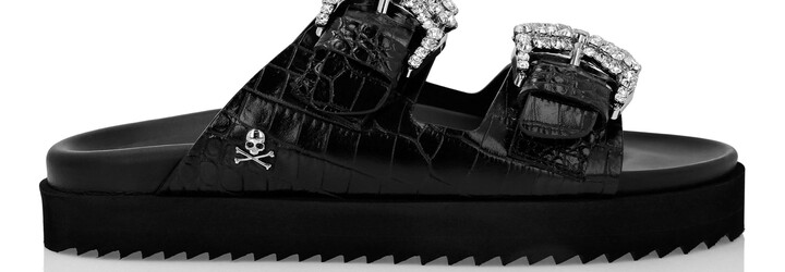 Philipp Plein zkopíroval vzhled pantoflí Birkenstock a prodává je za více než 20 tisíc korun