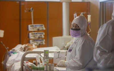 Na LDN v Thomayerově nemocnici se už většina pacientů nakazila koronavirem.