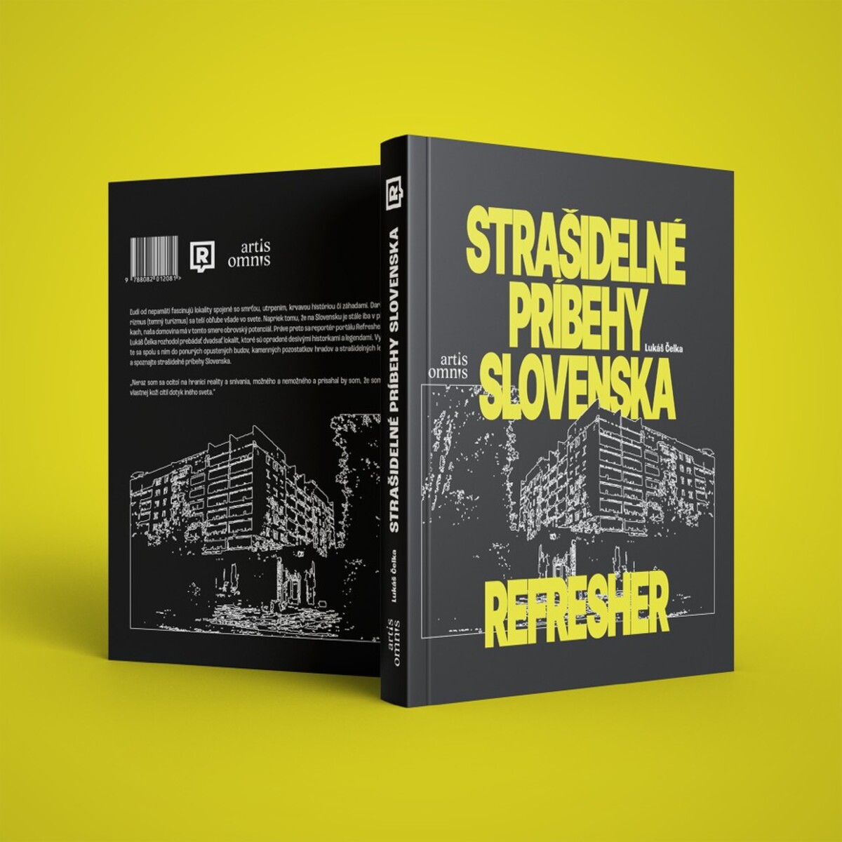 Kniha Strašidelné príbehy Slovenska.