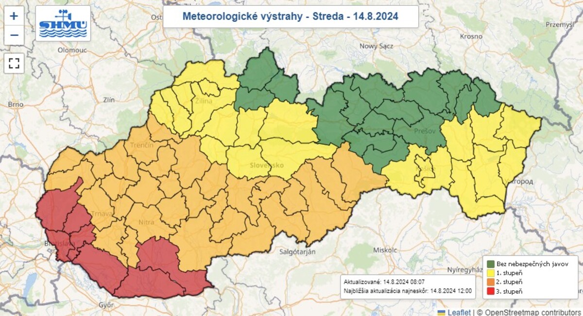 počasie