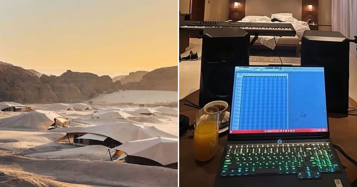 Kanye West si zřídil luxusní nahrávací studio uprostřed pouště. Chce tam pracovat na svém dalším albu