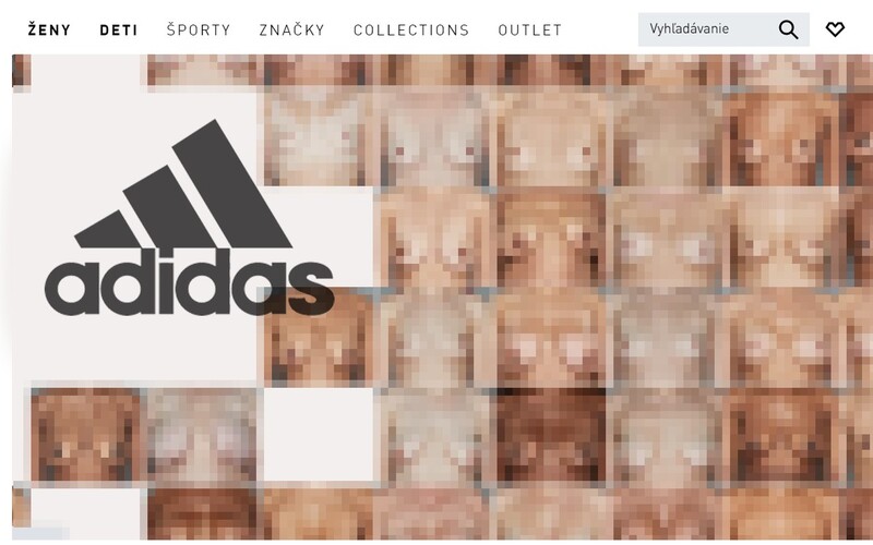 Adidas zaplnil svoj web fotkami nahých ženských pŕs. Zákazníkom chce v novej kolekcii ukázať, že každý dekolt je iný.