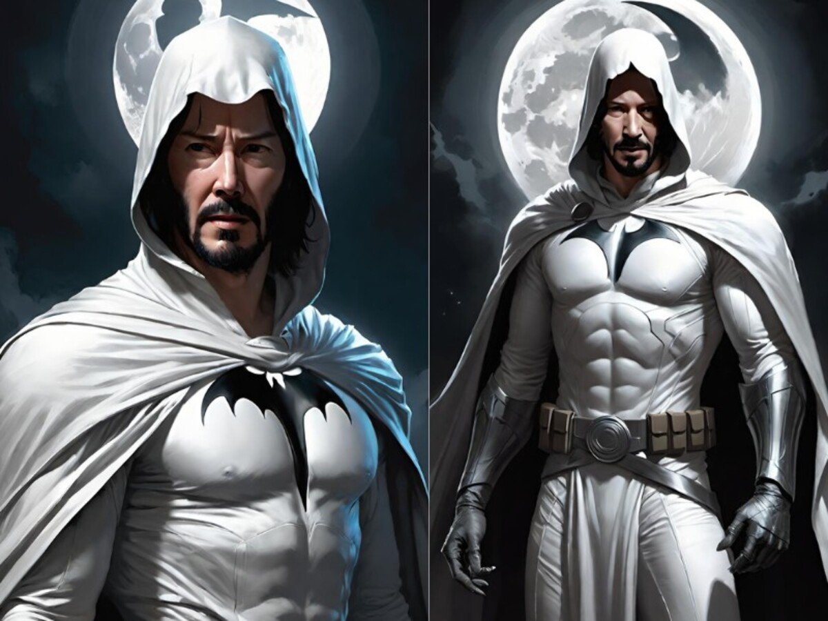 Keanu Reeves Marvel Moon Knight AI Komiksy