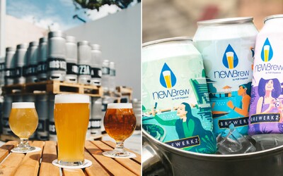 Singapurský pivovar vyrába pivo z recyklovaných odpadových vôd. Chce tým poukázať na obmedzené zdroje pitnej vody.
