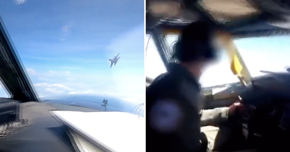 VIDEO: Čínská stíhačka riskantním manévrem ohrozila americké letadlo tak, že se otřáslo