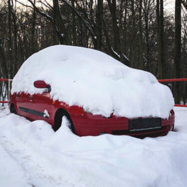 BONUS: Aké vozidlo sa skrýva pod snehom?