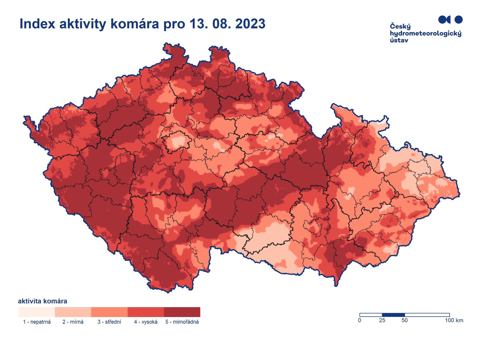 Aktivita komárů