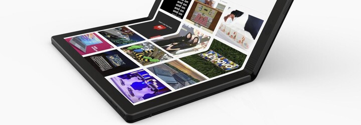 Pri skladacích telefónoch to nekončí. Lenovo predstavilo laptop so skladacou konštrukciou