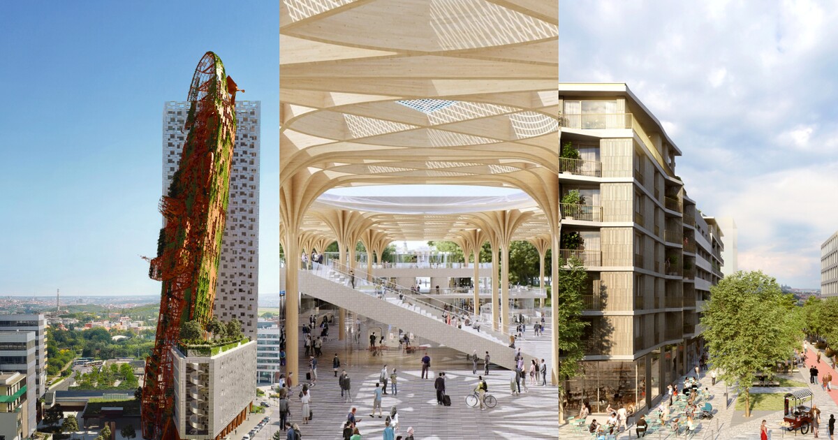 Loď uprostřed sídliště, obří pergola a tisíce nových bytů. Prahu čekají v příštích letech velké změny