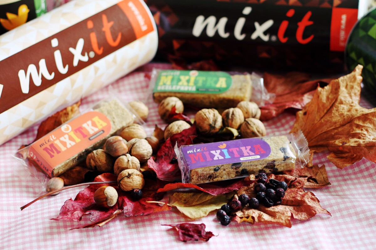 mixit, müsli, raňajky, zdravé raňajky, jedlo
