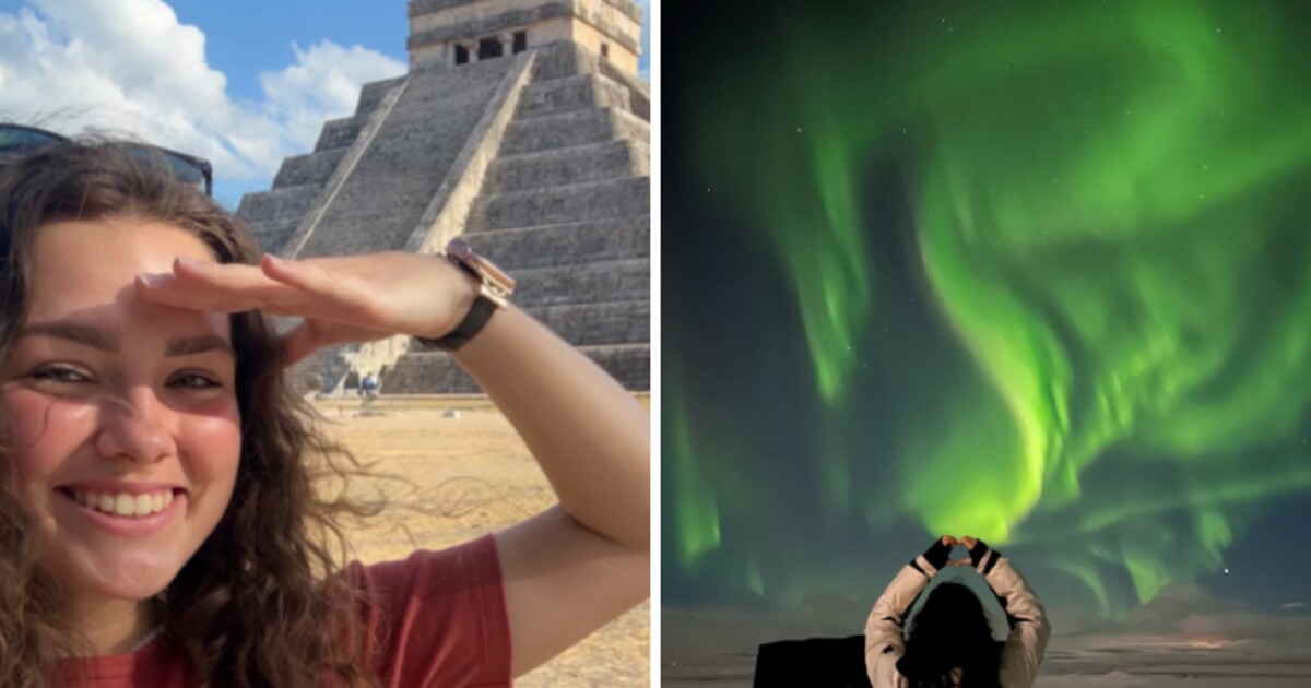 Nela ukazuje studentský život jinak. „Sezónní prací v zahraničí jsem si vydělala 650 tisíc. Nejvíc se mi líbil Island a Zéland“