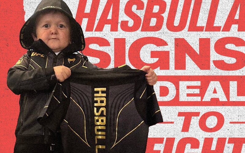 Hasbulla podpísal päťročnú zmluvu s UFC. Už čoskoro ho uvidíme v „bitke storočia“.