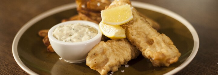 FAST GOOD: Tradiční britská pochoutka fish & chips potěší vaše chuťové pohárky