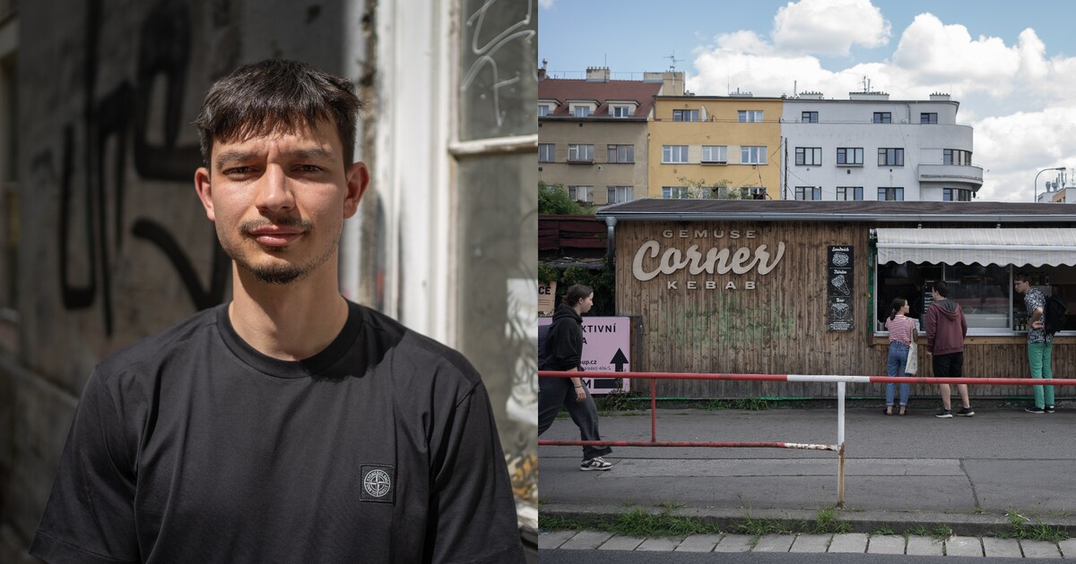 Filip se učil kebab podle YouTube. Přes těžké začátky teď dělá jeden z nejlepších street foodů v Praze