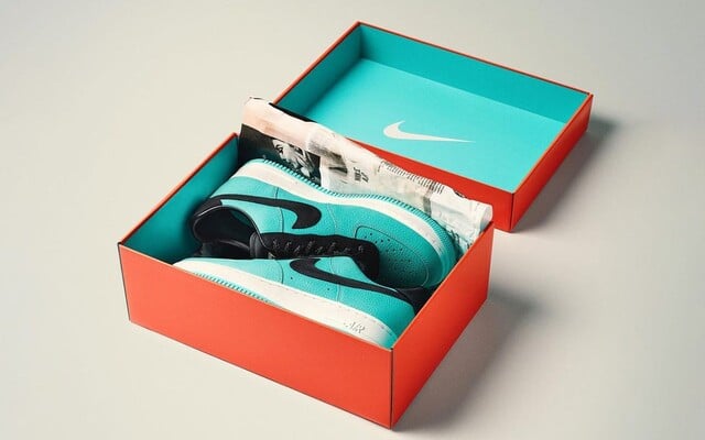 FOTO: Takto vyzerajú Nike Air Force 1 v edícii Tiffany &amp; Co. v obrátenom farebnom vyhotovení   