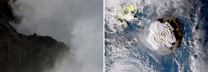 Erupcia sopky Tonga bola 100-krát silnejšia než atómová bomba zhodená na Hirošimu, tvrdia vedci z NASA