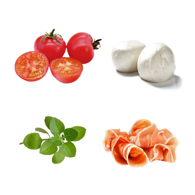 Ako sa volá pizza, na ktorej by si našiel tieto suroviny?