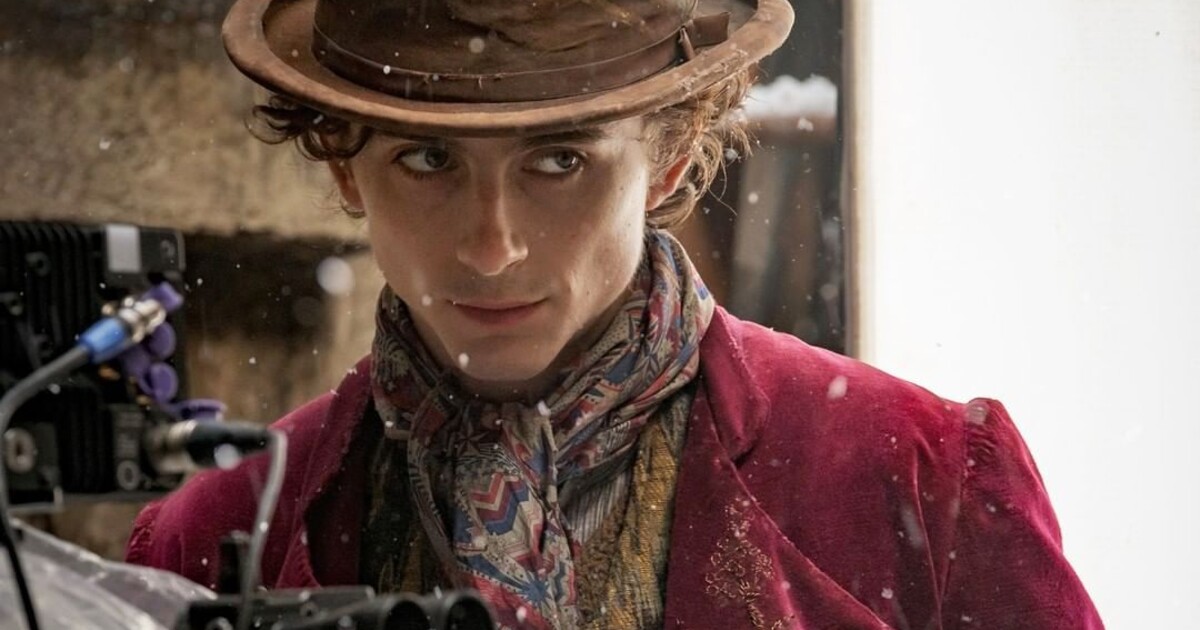 Propadl Timothée Chalamet prokletí rodu Kardashian? Podívej se na první fotky z filmu Wonka