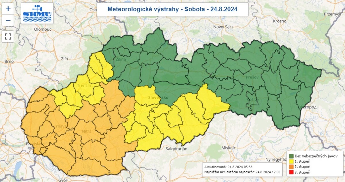 počasie