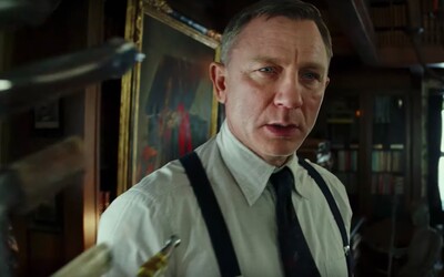 Detektív Daniel Craig vyšetruje hviezdne obsadenú rodinu podozrivých v štýlovej kriminálke od režiséra The Last Jedi