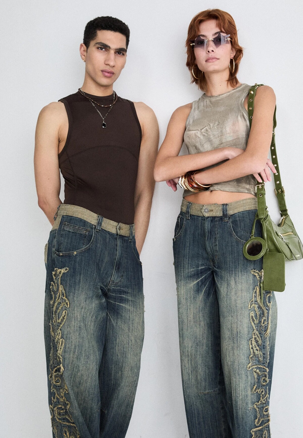 jeans dříny fashion