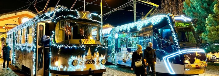 FOTO: Podívej se na novou vánoční MHD Prahy. Kudy pojede?