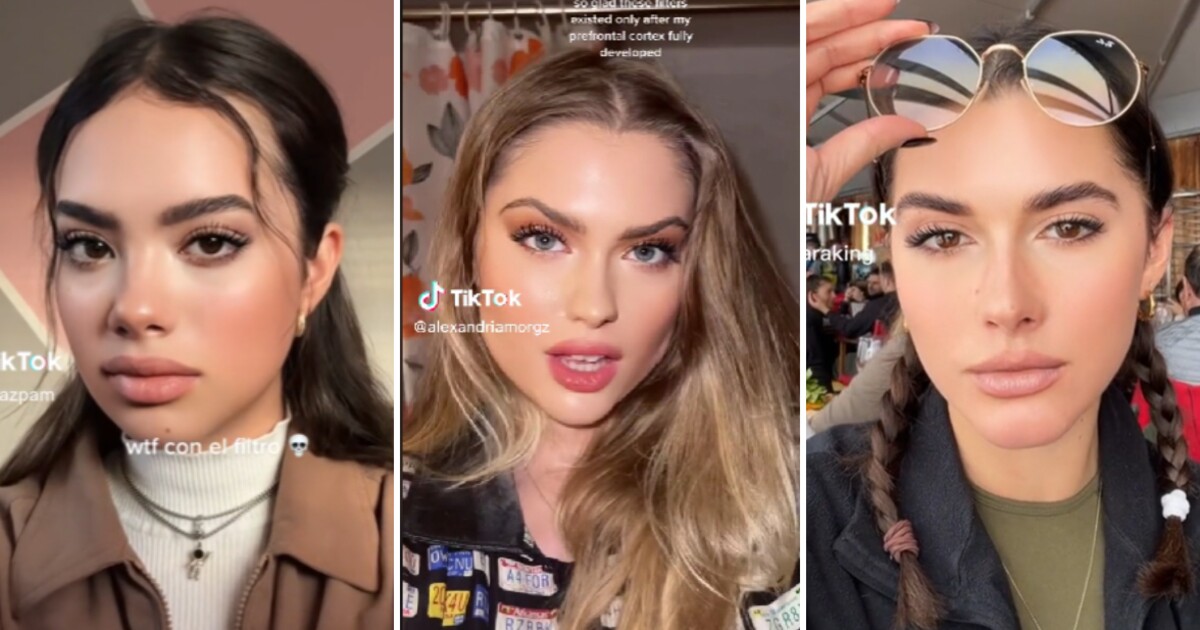 Tento filtr na Tiktoku ti změní tvář k nepoznání. Ukazuje ideál krásy, kterého není možné dosáhnout