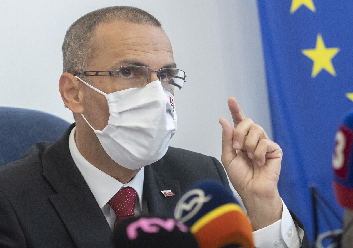 Na snímke generálny prokurátor SR Maroš Žilinka počas vyhlásenia 2. septembra 2021 v Bratislave.